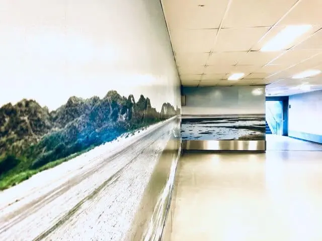 コペンハーゲン地下鉄構内