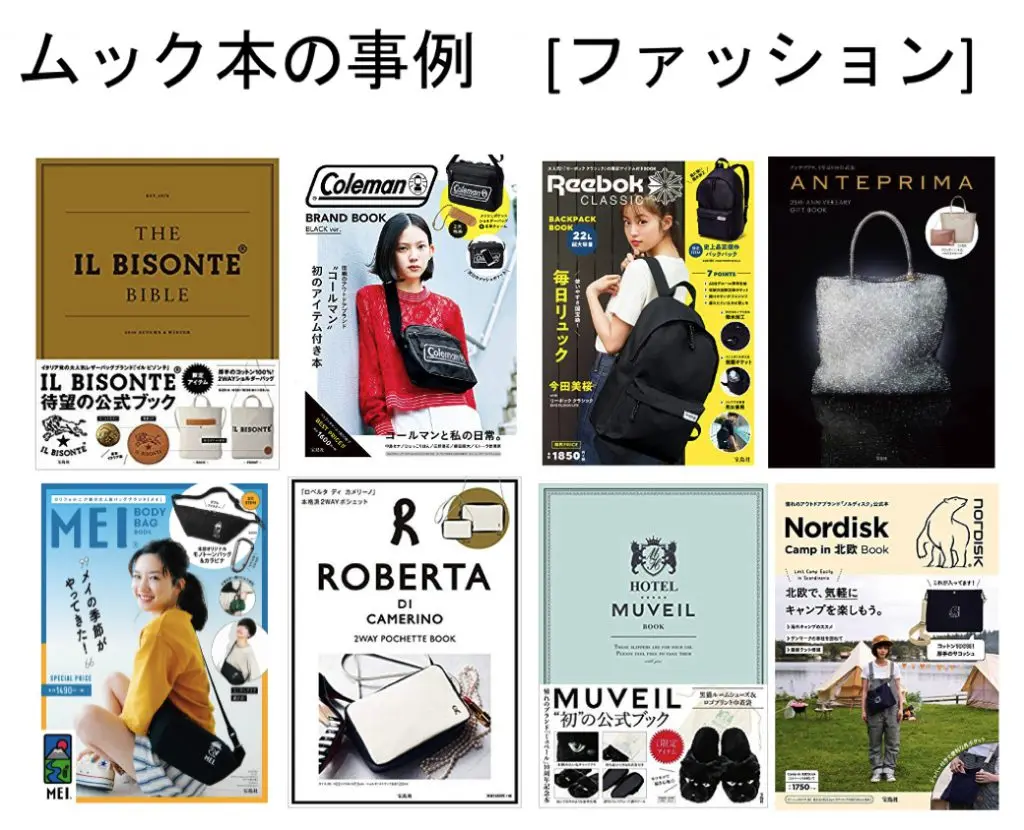 ムック本の事例