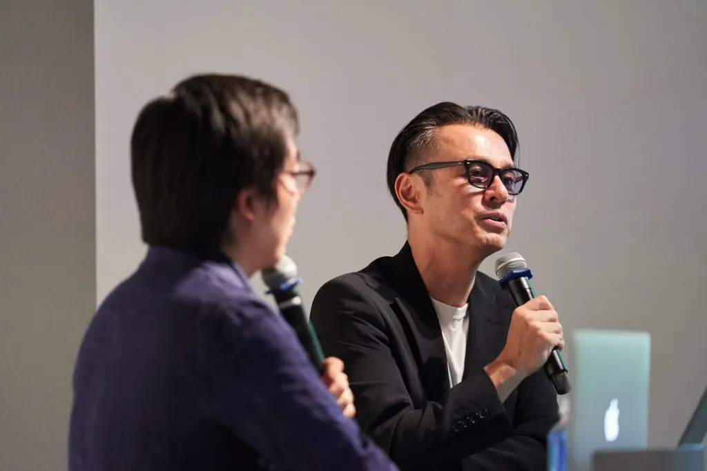龜石太夏匡さんとタジリケイスケ