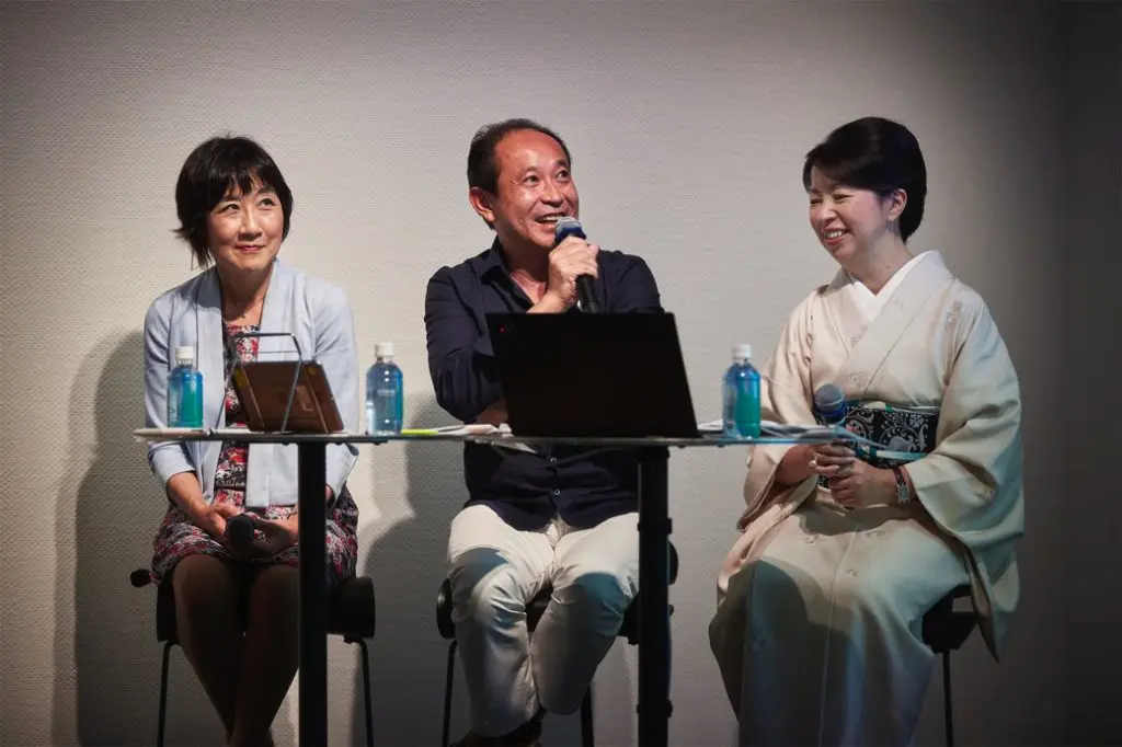 竹沢えり子さん、三枝亮さん、島村美緒