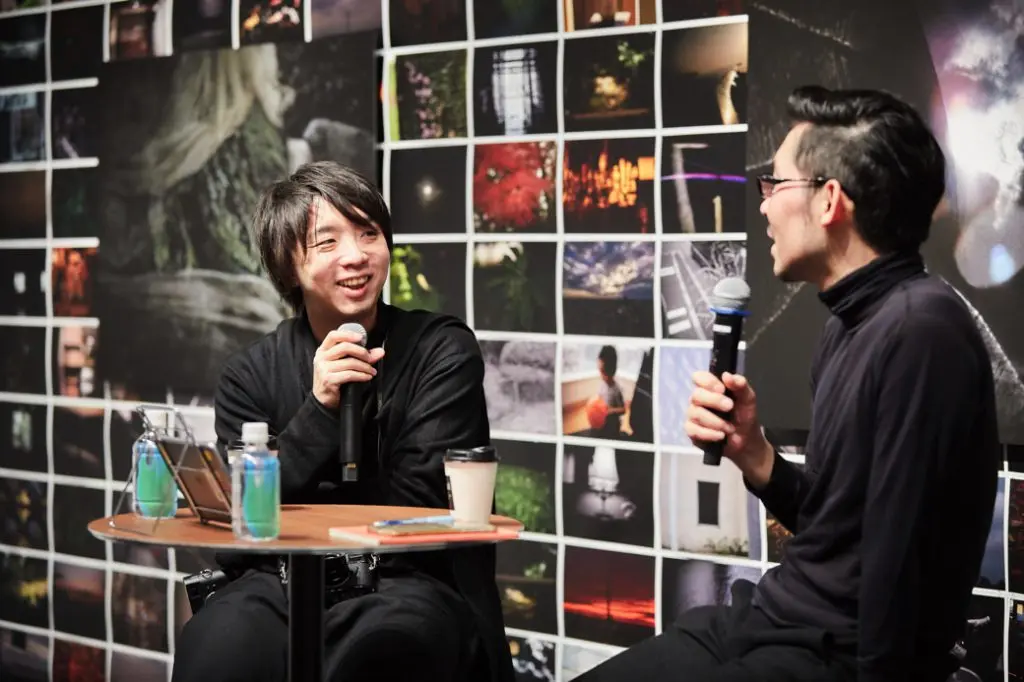 落合陽一さんと佐々木紀彦さん