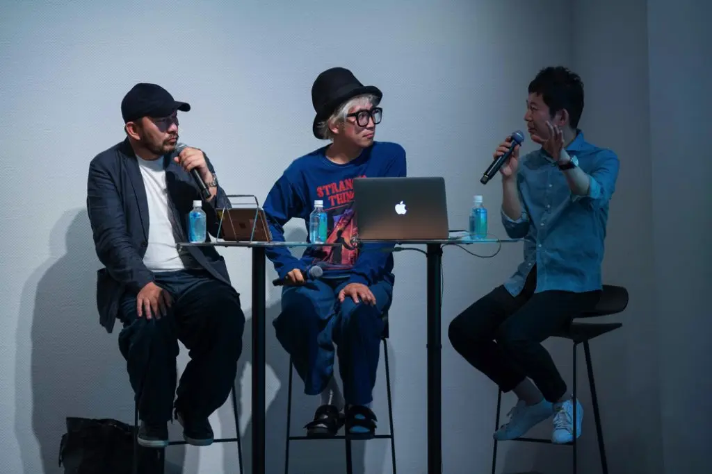 写真家・アートディレクターのワタナベアニさん、株式会社れもんらいふ代表の千原徹也さんREP ONEマネージャーの坂田大作