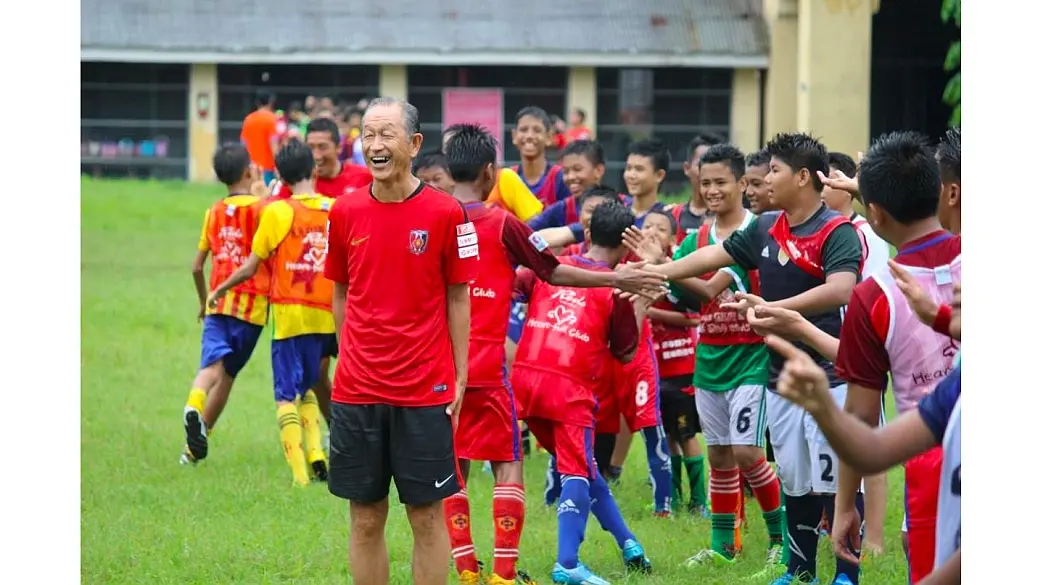 ハートフルサッカーを通じて、国籍を超えて触れ合うアジア諸国の子どもたち