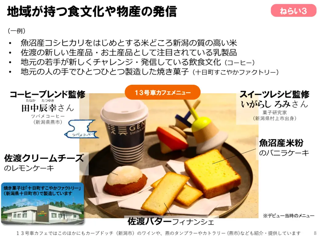 地域が持つ食文化や特産の発信