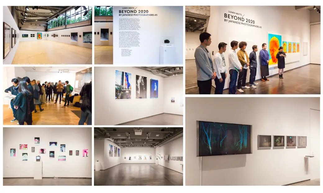 第５回目の「LUMIX MEETS BEYOND 2020」の展示風景