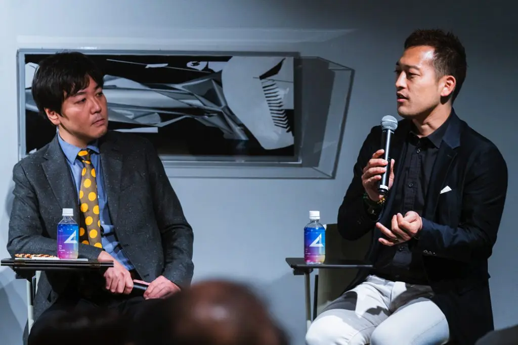 綿江彰禅さんと佐藤守さん