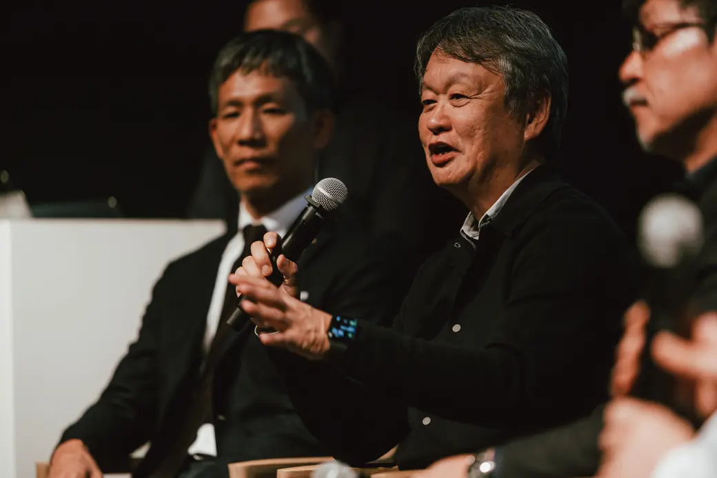 マルニ木工のアートディレクターの深澤直人さん