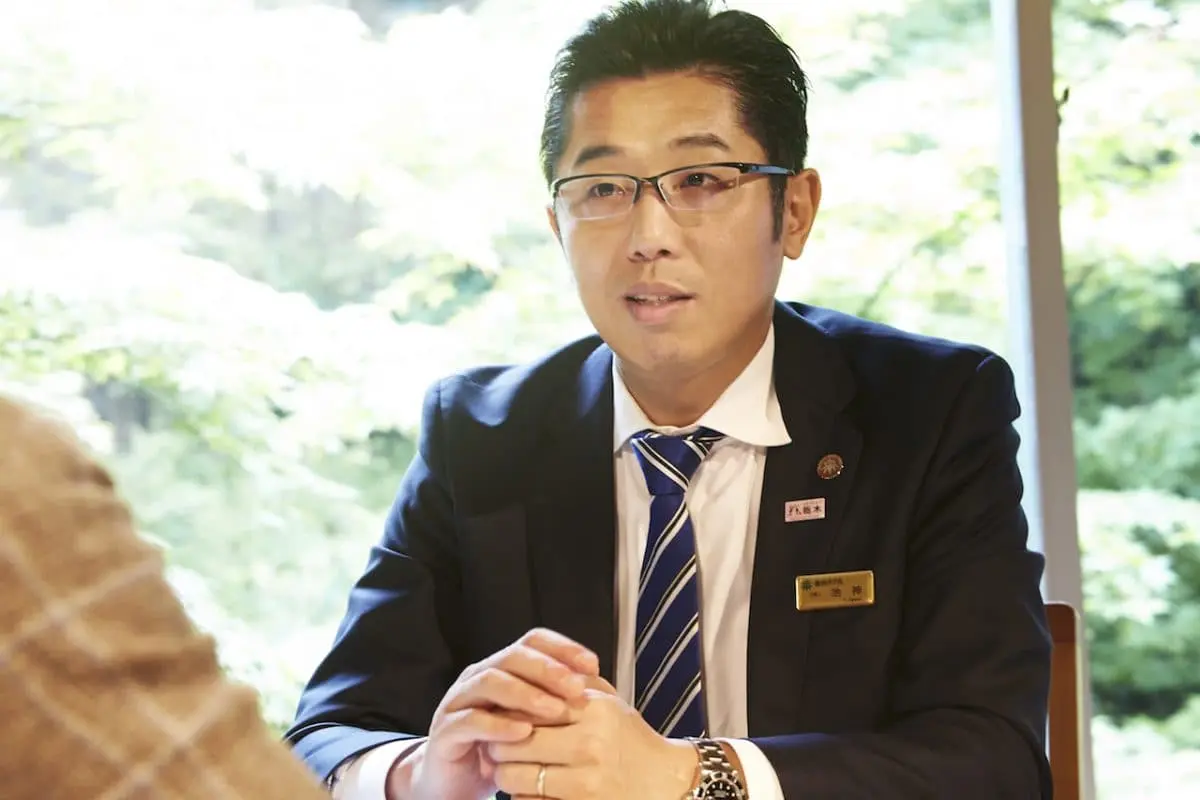 日光金谷ホテルの地神嘉之さん