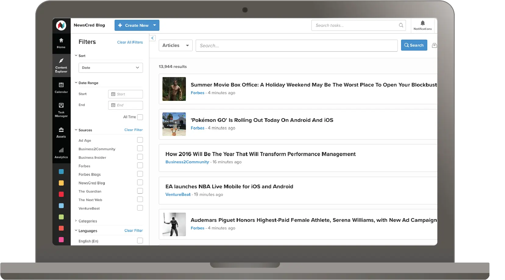NewsCred Content Marketing Cloud