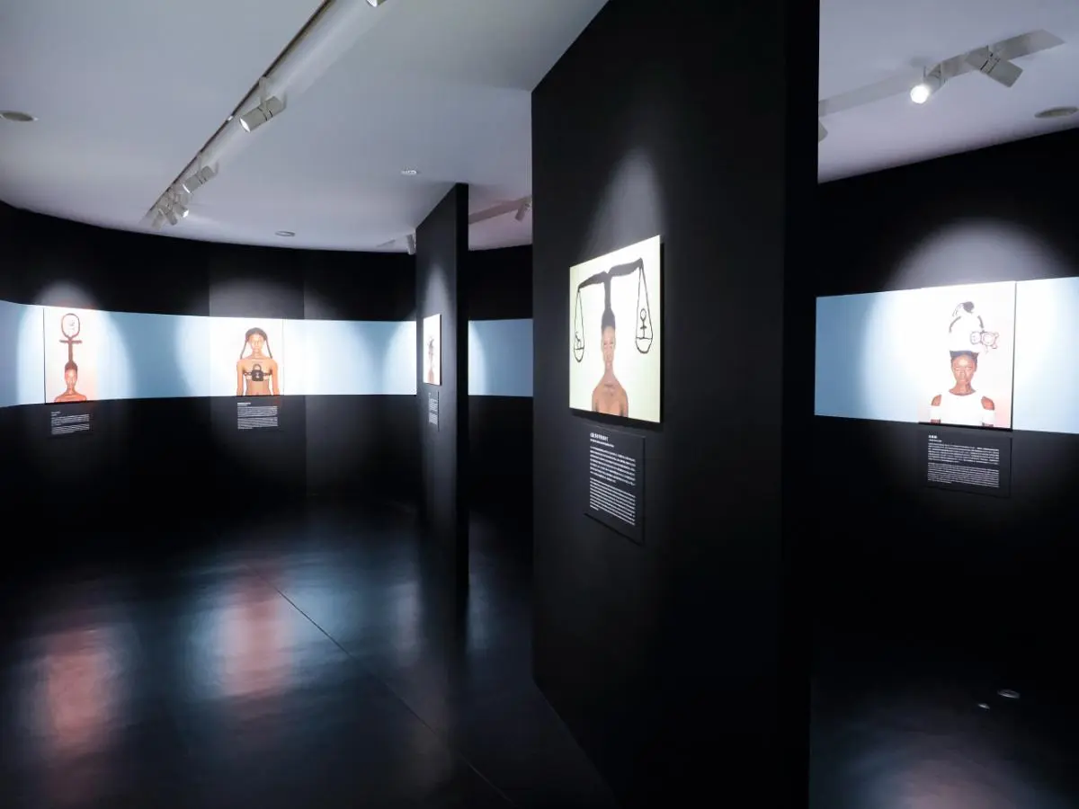 レティシア・キー2階展示風景。