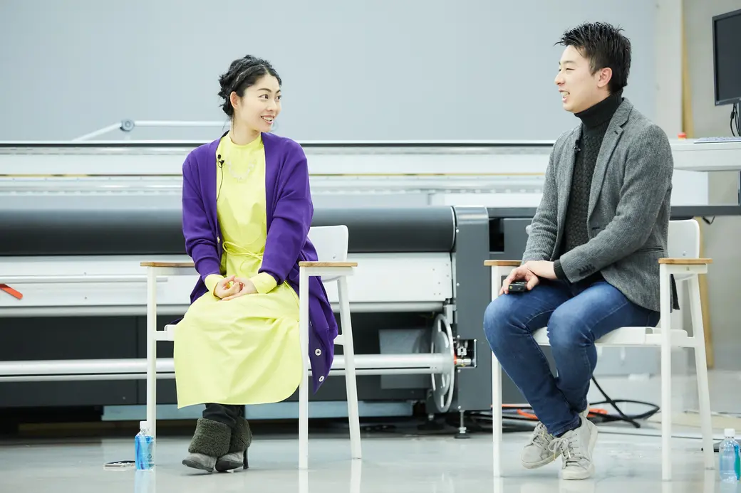 AKI INOMATAさん、亀井潤さん