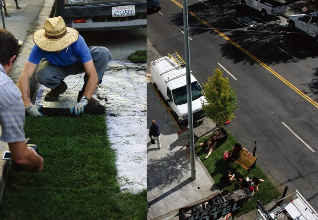 世界各地で行われた「世界Park（ing）day」の様子