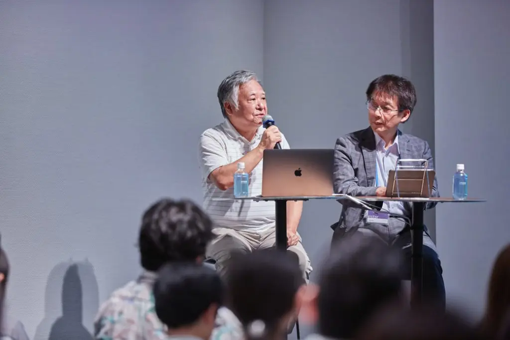 岸田泰則さんと魚津吉弘さん