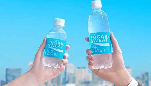 大塚製薬「POCARI SWEAT ION WATER」