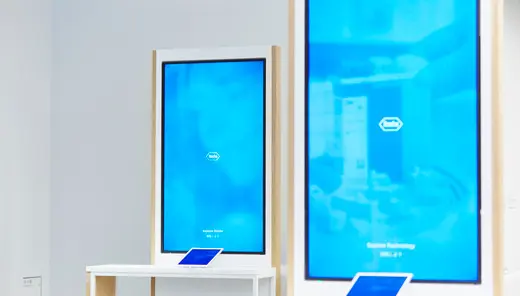 ロシュ・ダイアグノスティックス「企業ショールーム用　デジタルコンテンツ」