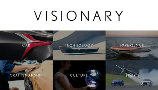 トヨタ自動車「LEXUS ‐ VISIONARY」