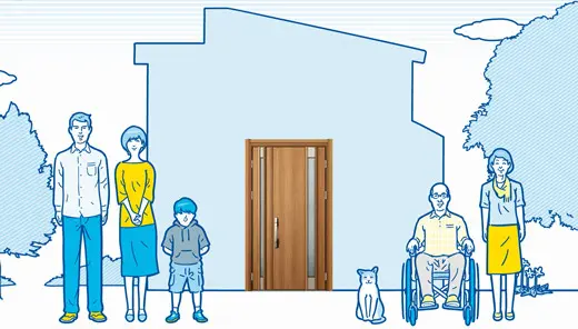 YKK AP「かんたん ドアリモ」