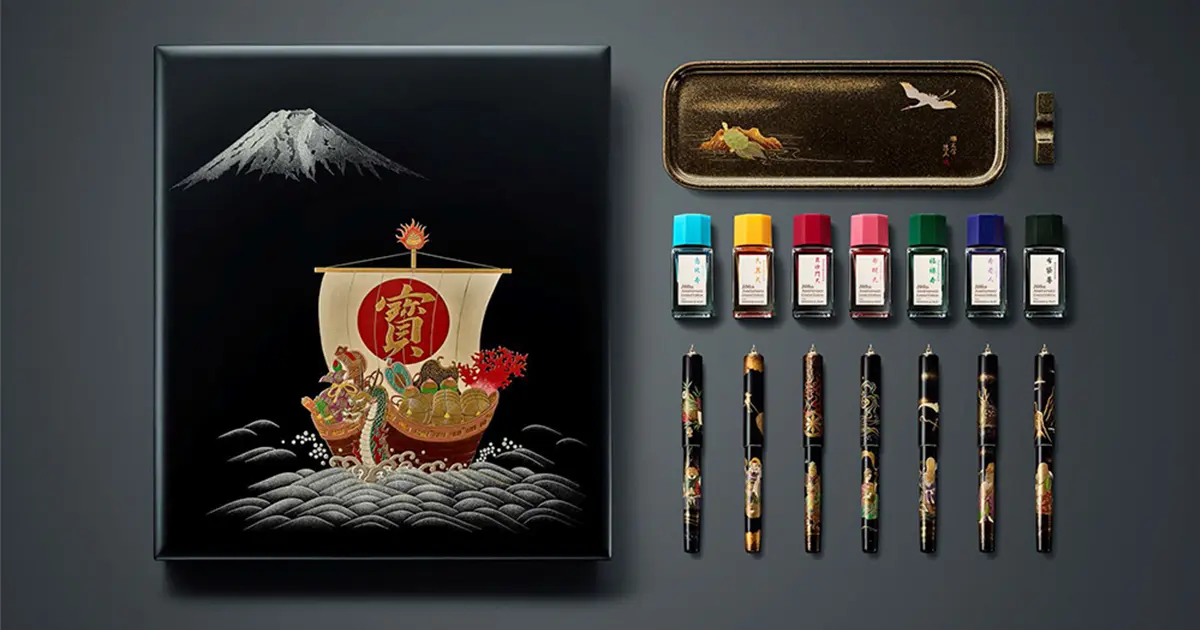 パイロット 創立100周年記念万年筆「七福神」 | アマナの実績