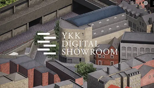 YKK「YKKデジタルショールーム」