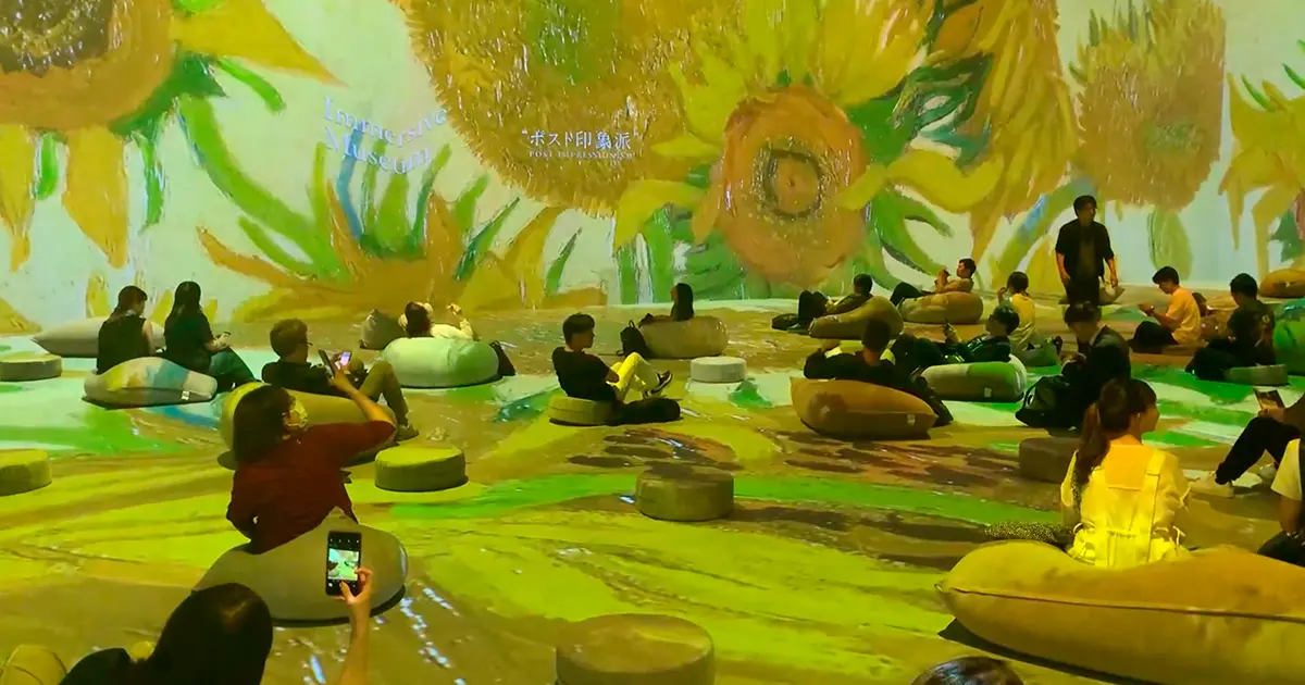 Immersive Museum 「ポスト印象派」 | アマナの実績