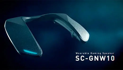 パナソニック エンターテイメント＆コミュニケーション ゲーミングネックスピーカー「SC-GNW10」
