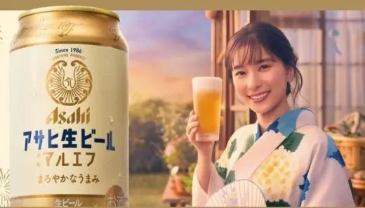 アサヒビール「アサヒ生ビール」2024夏ビジュアル制作