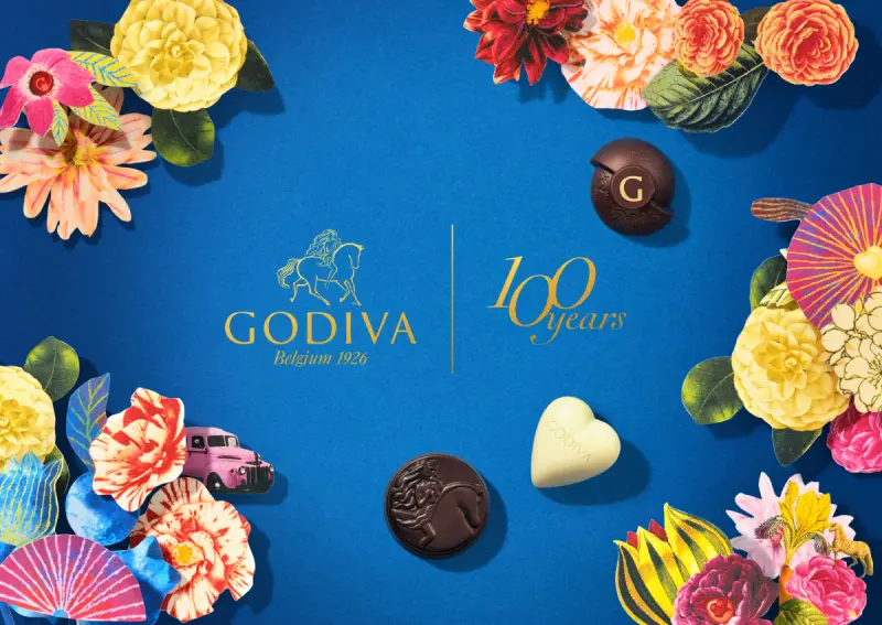 GODIVA 100周年｜キービジュアル＆プロモーション動画制作による「Image to Multichannel」戦略