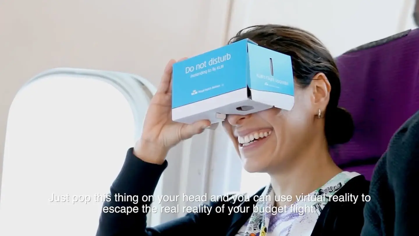 VRを活用した航空会社のユニークなキャンペーン