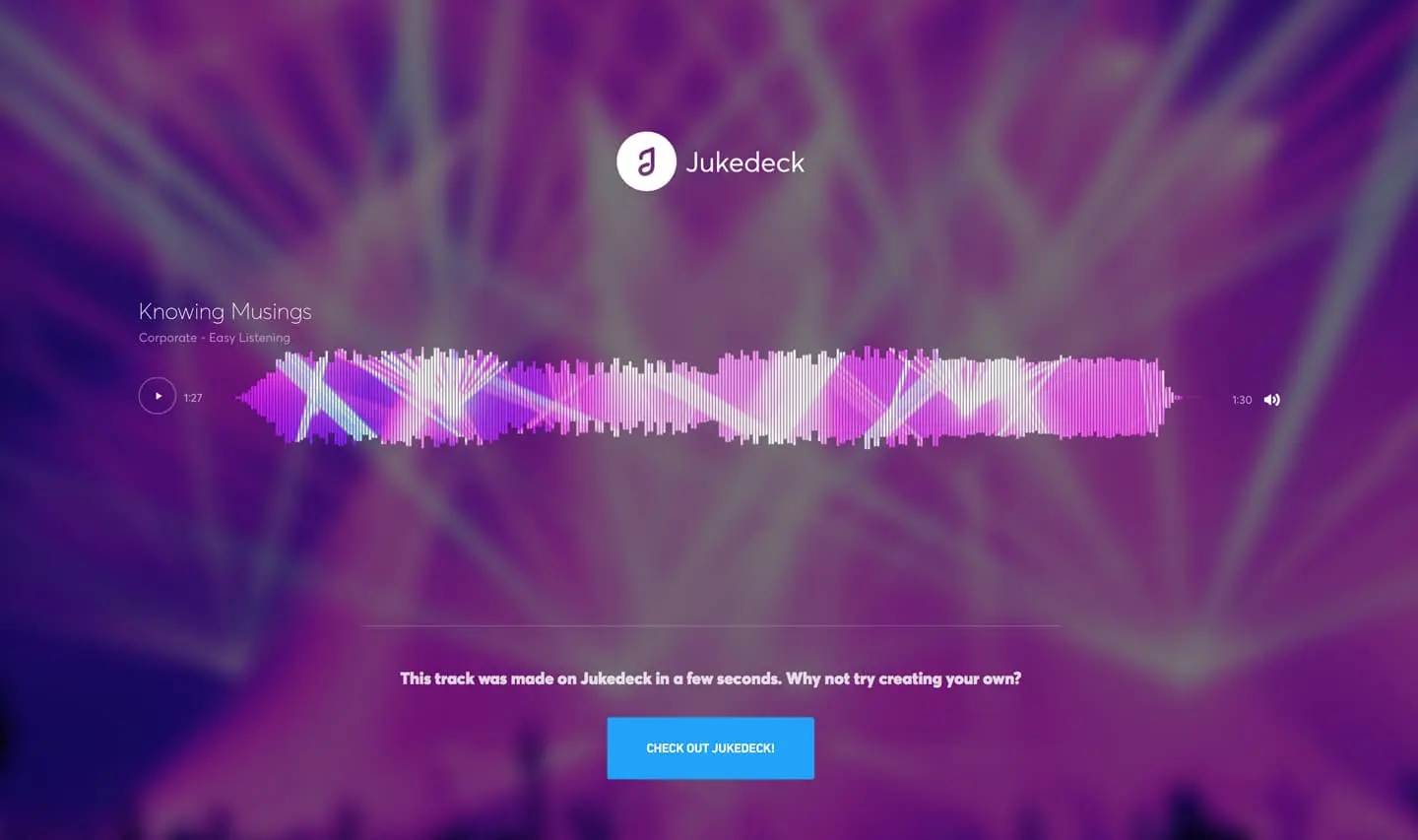 AIでBGM素材を量産できる「Jukedeck」って？！