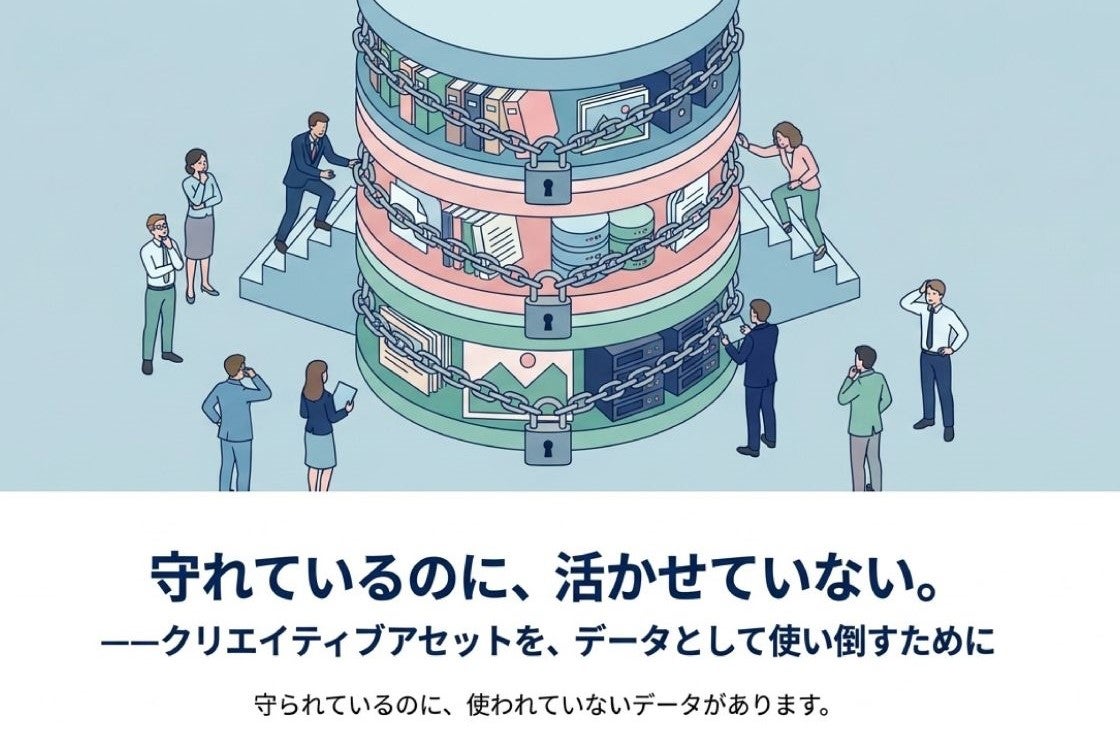 守れているのに、活かせていない。 ──クリエイティブアセットを、データとして使い倒すために